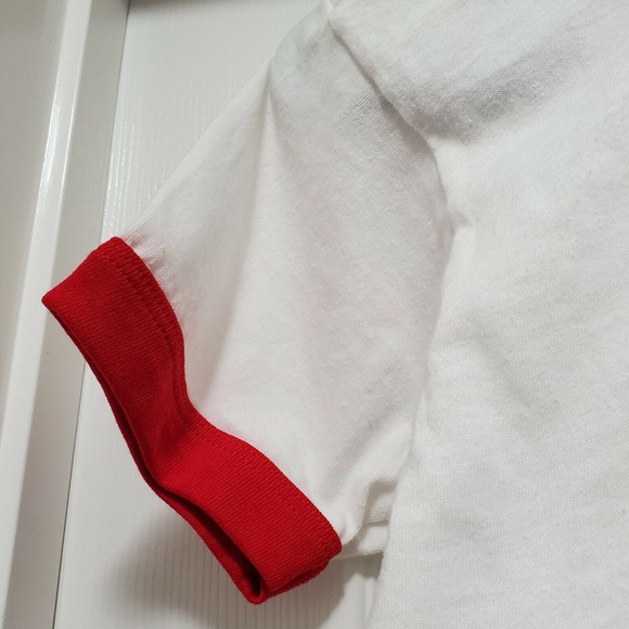 Vintage 70s Stony Creek‎ Budweiser Clydesdales Ringer Shirt USA Adult XS RARE - Picture 7 of 11